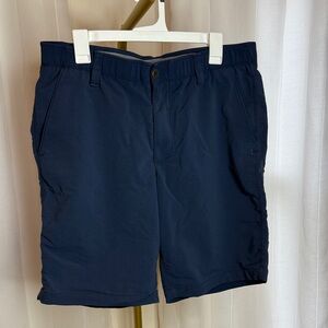 Under Armour Men's Navy Flat Front Shorts